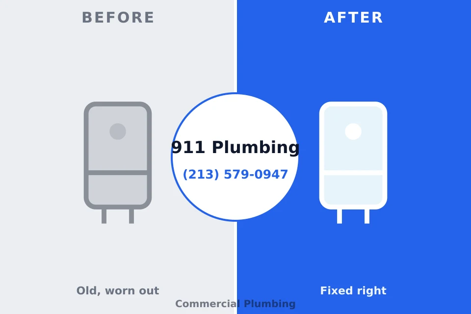 Before and after: plumbing company Butler, AL